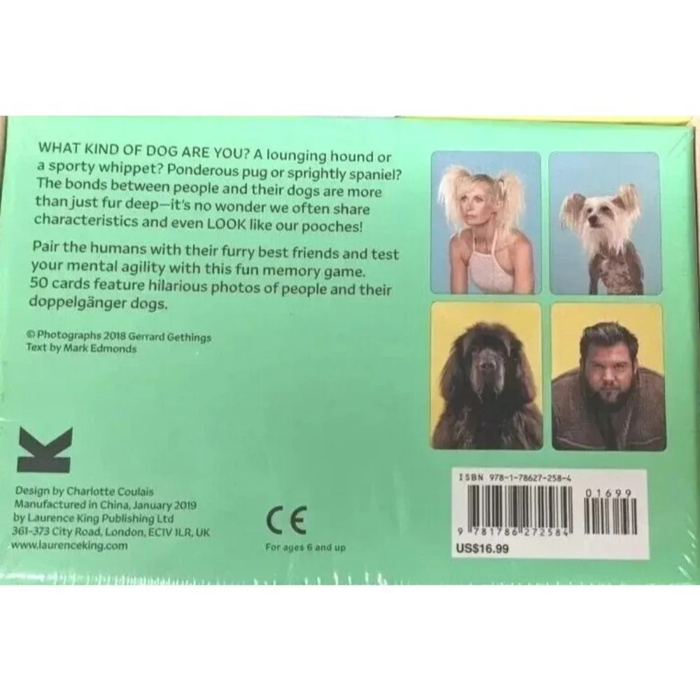 Sealed Doppelganger Dog Card Game Puppy Do You Look Like Your Matching Pet New